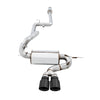 AWE Tuning Ford Focus ST Touring Edition Cat-back Exhaust - Resonated - Diamond Black Tips
