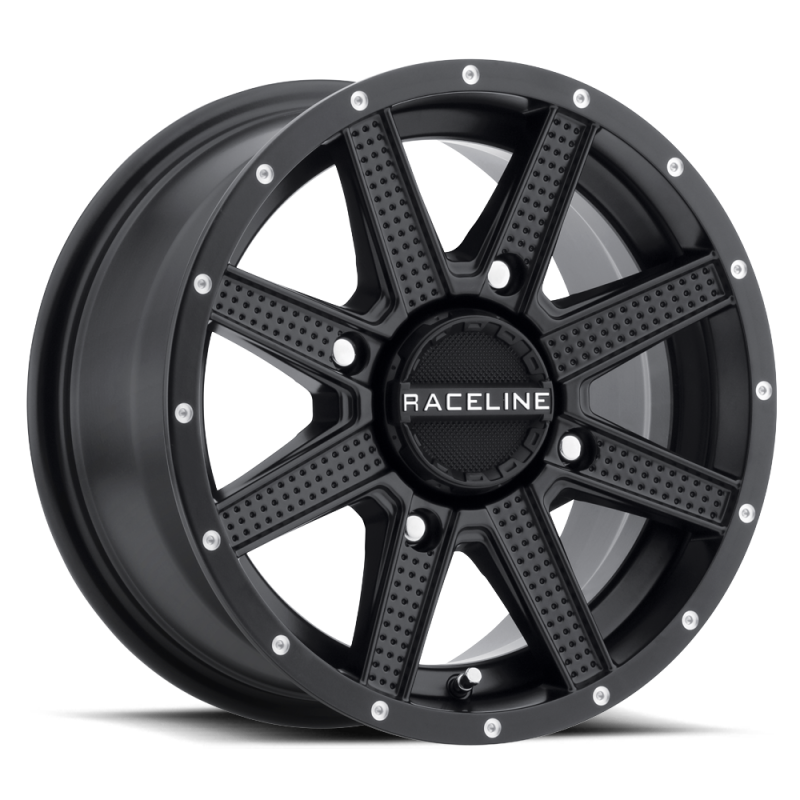 Raceline A92B Hostage 14x7in / 4x156 BP / 2+5 -47mm Offset / 83.8mm Bore - Satin Black Wheel