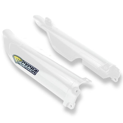 Cycra 12-16 Kawasaki KX250F-450F Fork Guards - White