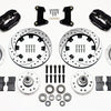 Wilwood Forged Dynalite Front Kit 12.19in Drilled 74-80 Pinto/Mustang II Disc Spindle only
