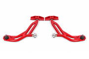 BMR 10-14 Ford Mustang Adj. Lower A-Arms w/ Delrin/Rod End / 19mm Tall Ball Joint - Red