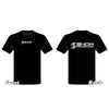 Snow Performance T-shirt Black w/White Logo - 4X