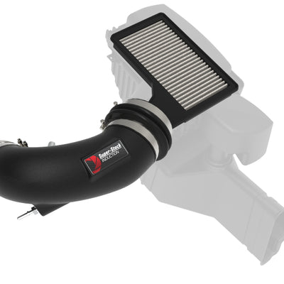aFe Super Stock Induction System Pro Dry S Media 18-20 Ford Mustang V8-5.0L