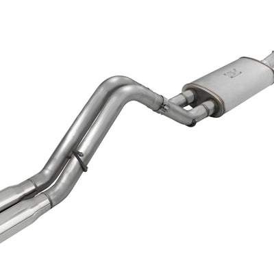 aFe Power MACHForce XP Exhaust System Cat-Back 409 Stainless Steel 07-08 Hummer H2 V8 6.0L/6.2L
