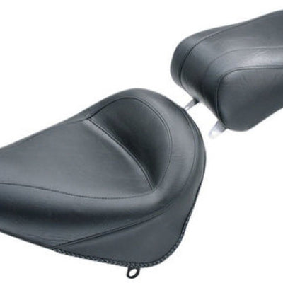Mustang 84-06 Harley Standard Rear Tire Standard Touring Passenger Seat - Black