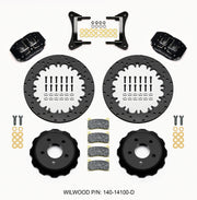 Wilwood Dynapro Radial Front Drag Kit 12.90in Drilled 15-23 Mustang