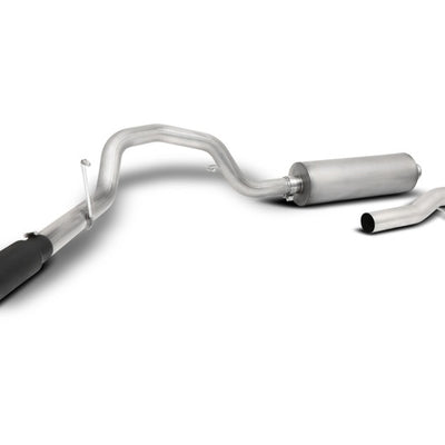 Gibson 20-21 GMC Sierra 2500HD/3500HD 6.6L Cat-Back Single Exhaust System Stainless - Black Elite