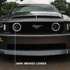 Raxiom 05-12 Ford Mustang GT LED Halo Fog Lights (Smoked)