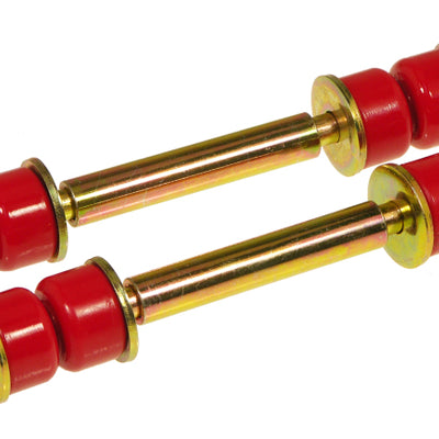 Prothane Universal End Link Set - 4 3/4in Mounting Length - Red