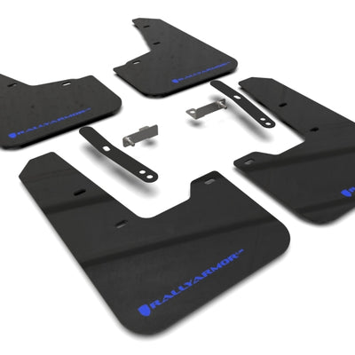 Rally Armor 23-25 Kia Niro SG2 Black UR Mud Flap Blue Logo