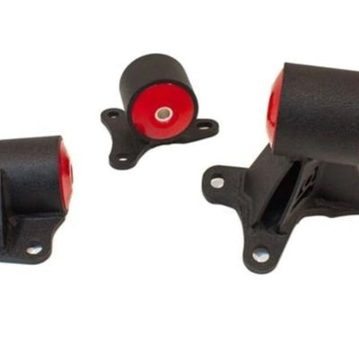 Innovative 94-97 Accord F-Series Black Steel Mounts 75A Bushings