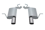 Gibson 11-18 Jeep Grand Cherokee Laredo 3.6L 2.25in Axle-Back Dual Exhaust - Aluminized