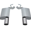Gibson 11-18 Jeep Grand Cherokee Laredo 3.6L 2.25in Axle-Back Dual Exhaust - Aluminized
