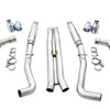 AWE Tuning 2017+ Dodge Challenger 5.7L Track Edition Exhaust - Chrome Silver Quad Tips