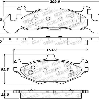 StopTech Street Brake Pads