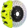 Brembo 08-13 M3 (E90/E92/E93) Front GT BBK 6 Piston Cast 380x34 2pc Rotor Drilled- Fluo. Yellow