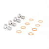 Goodridge 98-00 Honda Accord w/ Rear Disc Brake Lines