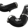 aFe BladeRunner Intercooler Hot & Cold Side Tubes Combo 20-21 GM Trucks 3.0L (td) - Black