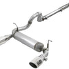 aFe Rebel Series 409 Stainless Steel Cat-Back Exhaust 18-21 Jeep Wrangler JL 2.0L (t) - Polished Tip