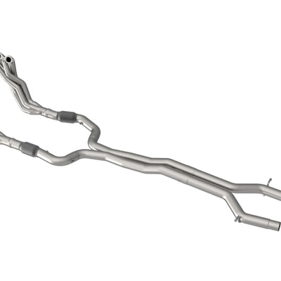 Kooks 2022 Cadillac CT5V 2in x 3in SS Longtube Headers and Green Catted SS X-Pipe