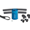Volant 21-23 Ford Bronco 2.7L Turbo Auto 3oz Aluminum Oil Catch Can w/Mounting Bracket - Blue