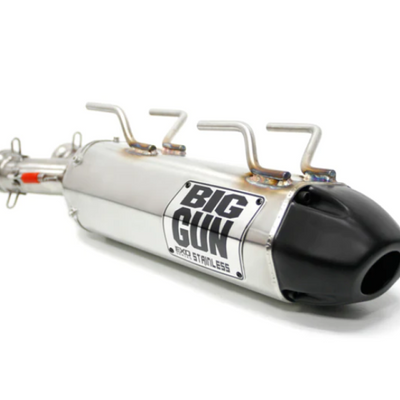 Big Gun 12-14 Arctic Cat WILDCAT 1000i H.O./4/X EXO Stainless Slip On Exhaust