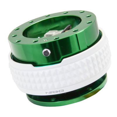 NRG Quick Release Kit - Pyramid Edition - Green Body / Glow In The Dark Pyramid Ring