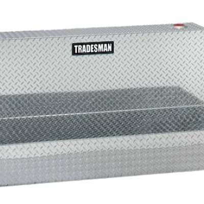 Tradesman Aluminum L-Shape Liquid Storage Tank (48 Gallon Capacity) - Brite
