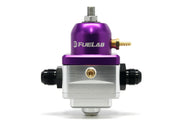 Fuelab 529 Electronic EFI Adjustable FPR (1) -8AN In (1) -8AN Return - Purple