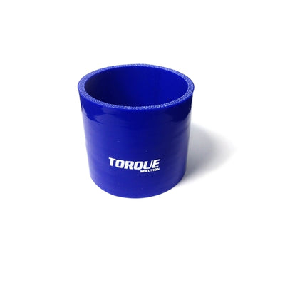 Torque Solution Straight Silicone Coupler: 2.75in Blue Universal
