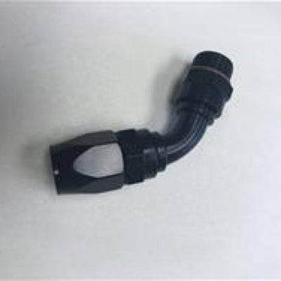 Fragola -10AN Male Rad. Fitting x 60 Degree Pro-Flow Hose End - Black