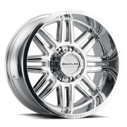 Raceline 948C Split 18x9in / 8x165.1 BP / -12mm Offset / 125.2mm Bore - Chrome Wheel