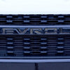 Putco 2020 Chevy Silverado HD - Grille Letters - Black Platinum Chevrolet Letters