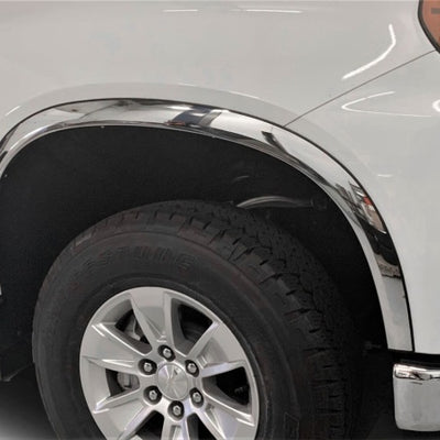 Putco 19-20 Chevy Silverado 1500 Stainless Steel Fender Trim
