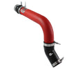 aFe BladeRunner 3in Red Intercooler Tube Hot Side w/Couplings 13-14 Dodge RAM Diesel 6.7L (td)