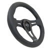 NRG Reinforced Steering Wheel (320mm) w/Carbon Center Spoke