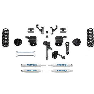 Fabtech 14-18 Ram 2500 4WD 5in Basic Kit w/Perf Shks