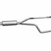 Gibson 02-05 Chevrolet Silverado 2500 HD Base 6.0L 2.5in Cat-Back Dual Split Exhaust - Aluminized