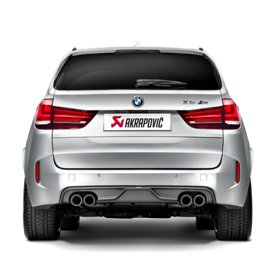 Akrapovic 15-17 BMW X5M (F85) Evolution Line Cat Back (Titanium) w/ Carbon Tips