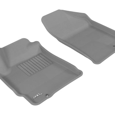 3D MAXpider 2007-2012 Nissan Altima Coupe/Sedan Kagu 1st Row Floormat - Gray