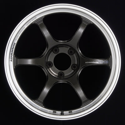 Advan RG-D2 17x8.0 +44 5x114.3 Machining and Black Gunmetallic Wheel