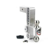 Weigh Safe 180 Hitch 10in Drop Hitch & 2.5in Shank (10K/18.5K GTWR) - Aluminum