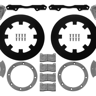 Wilwood 17-21 Can-Am X3RS 6-Piston Rear Kit 11.25in - Anodized