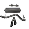 Corsa 14-19 GMC Sierra/Chevy Silv 1500 Reg. Cab/Std. Bed 5.3L V8 Black Sport Single Side CB Exhaust