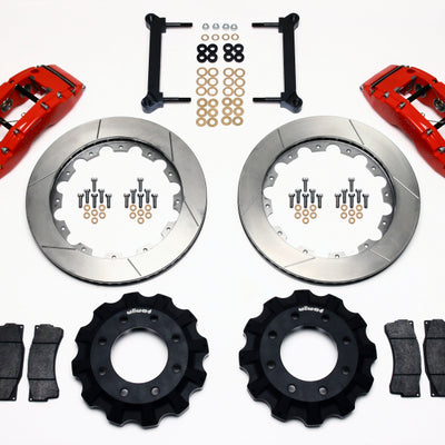 Wilwood TC6R Front Kit 16.00in Red 1999-2010 GM H2 Truck/SUV 2500