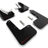 Rally Armor 22-24 VW MK8 Golf GTI/R Black UR Mud Flap w/Red Logo
