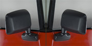 Omix Door Mirror Kit Black- 87-95 Jeep Wrangler YJ