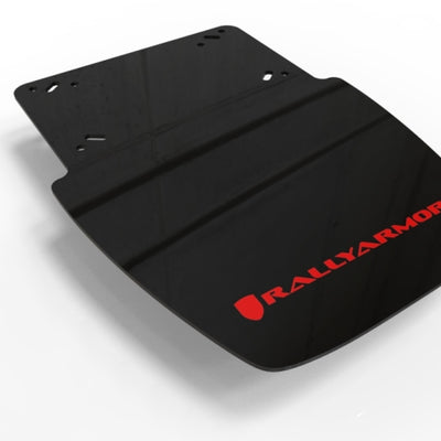 Rally Armor 19-25 Can-Am Ryker (Rally Ed. & Sport) Black UR Mud Guard Red Logo (MOQ 200 PCS)