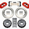Wilwood Narrow Superlite 4R Rear Kit 14.00in Red 97-04 Corvette C5/Z06 05-13 C6
