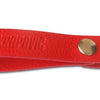 Akrapovic Leather Loop Keychain - red